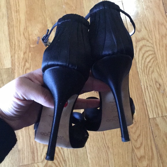 Jimmy Choo Satin Heels - Picture 4 of 5